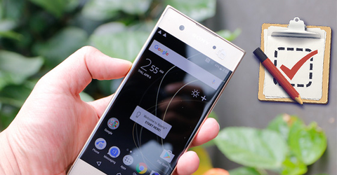 4 Bước kiểm tra phần cứng máy Sony Xperia XA1 nhanh nhất