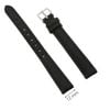 Dây da đồng hồ size 12 mm đen G027