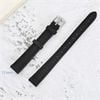 Dây da đồng hồ size 12 mm đen G027