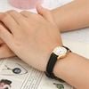 Dây da đồng hồ size 12 mm đen G027