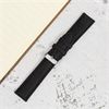 Dây da đồng hồ size 20 mm đen G027