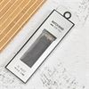 Dây da đồng hồ size 22 mm đen G027