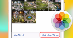  5 bước khôi phục ảnh đã xoá trên iPhone không cần phần mềm 