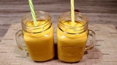  2 cách làm sinh tố lê ki ma (lekima, quả trứng gà) béo ngậy, thơm ngon 