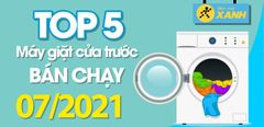  Top 5 Máy giặt cửa trước bán chạy nhất tháng 7/2021 tại Trung Tâm Bảo Hành 