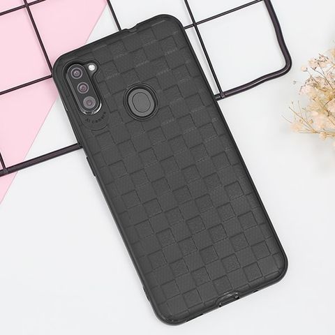 Ốp lưng Galaxy A11 Nhựa dẻo Portude JM Đen