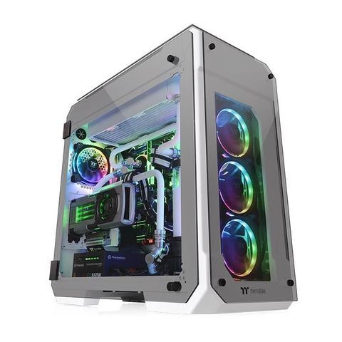 Case Thermaltakeview 71 Tempered Glass Snow Edition (ca-1i7-00f6wn-00)