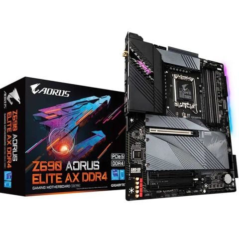 Mainboard Gigabyte Z690 AORUS ELITE AX (LGA1700 - ATX Form Factor - DDR4)