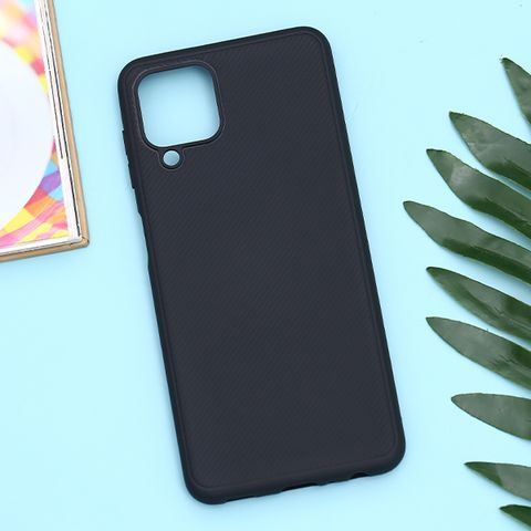 Ốp lưng Galaxy A22 nhựa dẻo Carbon OSMIA Đen