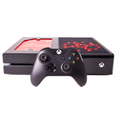  Microsoft Xbox One Rgb Red Led Console 1Tb (Premium Refurbished By Eb) 