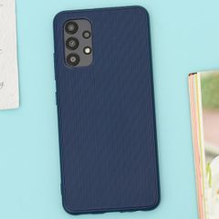  Ốp lưng Galaxy A32 Nhựa dẻo Line Pattern TPU COSANO Xanh Đậm 