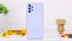  Hotsale cuối tuần: Giá điện thoại Galaxy A32 ngon ra sao? Để không bỏ lỡ điện thoại xịn sale rẻ thì tham khảo liền nhé 