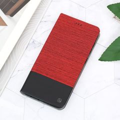  Ốp lưng Galaxy A50/A50s Nắp gập Contrast JM Đỏ 