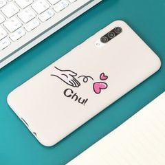  Ốp lưng Galaxy A50/A50S Nhựa dẻo Solid printing MEEKER TSKB282 Bắn tim 
