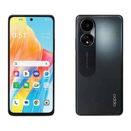 Điện thoại OPPO A58 8GB/128GB (Glowing Black)