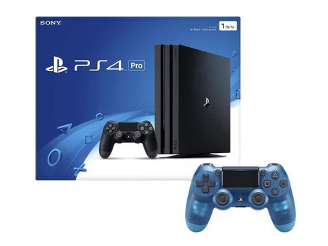 Sony Playstation 4 Pro 1Tb Extra Crystal Blue Dualshock 4