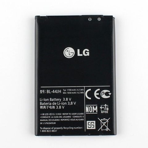 Pin, Battery Lg Lg Bl-44jh - 1700 Mah ( P700 / Ms770 / Ls730 / Us730 )