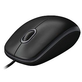 Chuột Có Dây Logitech B100 Đen 800Dpi