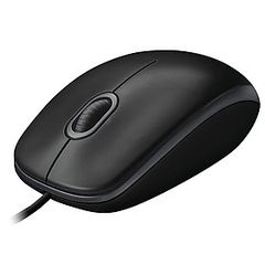  Chuột Có Dây Logitech B100 Đen 800Dpi 