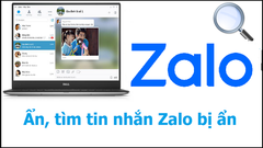  Cách ẩn tin nhắn, tìm lại tin nhắn Zalo bị ẩn trên máy tính đơn giản 