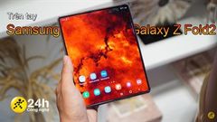  Trên tay Samsung Galaxy Z Fold2 5G: Nóng bỏng mắt với phiên bản mùa hè mới, sang trọng hơn, đẹp mắt hơn 