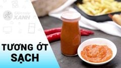  2 Cách làm tương ớt tại nhà sạch, ngon cay đơn giản lại để được lâu 