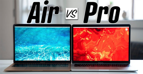 So sánh MacBook Pro và MacBook Air - Nên sở hữu dòng nào?