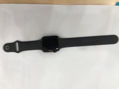  Apple Watch S6 GPS, 44mm Space Gray Aluminium Case with Black Sport Band - Regular (M00H3VN/A) 