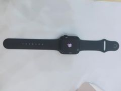  Apple Watch S6 GPS, 44mm Space Gray Aluminium Case with Black Sport Band - Regular (M00H3VN/A) 