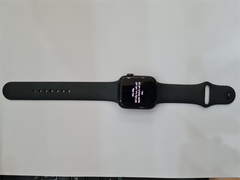  Apple Watch S6 GPS, 44mm Space Gray Aluminium Case with Black Sport Band - Regular (M00H3VN/A) 
