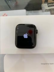  Apple Watch S6 GPS, 44mm Space Gray Aluminium Case with Black Sport Band - Regular (M00H3VN/A) 