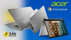  Acer ra mắt 4 mẫu Chromebook mới có thiết kế mỏng nhẹ, dùng Intel thế hệ 11 và công nghệ Wi-Fi 6 tiên tiến 