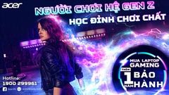  Ưu đãi bất ngờ: Tặng ngay 1 năm bảo hành khi sở hữu laptop Gaming Acer, vừa có máy ngon lại yên tâm sử dụng bạn nha 