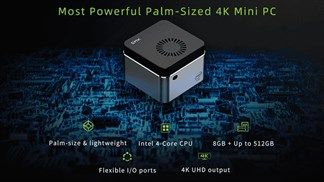 GMK NucBox, chiếc PC đút túi RAM 8GB, SSD 128GB, 4K nhưng giá chỉ từ 4 triệu chính thức lên kệ