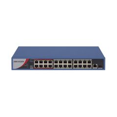  Switch 24 Cổng Poe 100m 2 Cổng Phụ Hikvision Ds-3e0326p-e(c) 