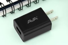  Adapter Sạc 1A AVA DS432-BG Đen 
