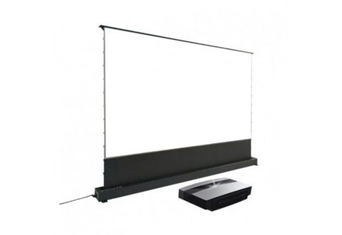 Màn chiếu để sàn điều khiển điện 4K Dalite FU84EST