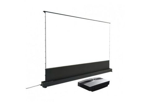 Màn chiếu để sàn điều khiển điện 4K Dalite FU120EST