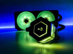  Tản Nhiệt Nước Cpu Aero Cool P7-L240 - Rgb 240Mm - Green 