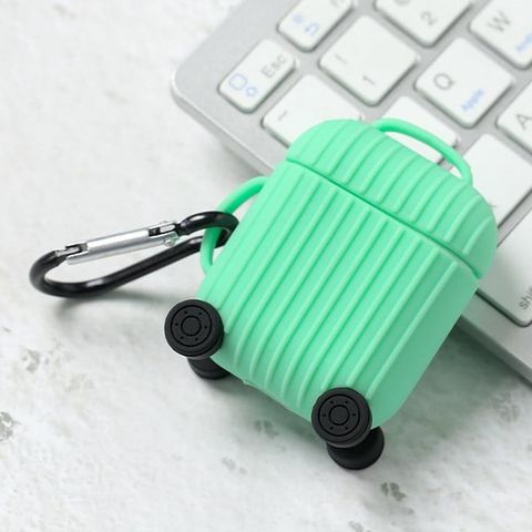 Túi đựng Airpods 1 & 2 Nhựa dẻo Luggage Silicone JM
