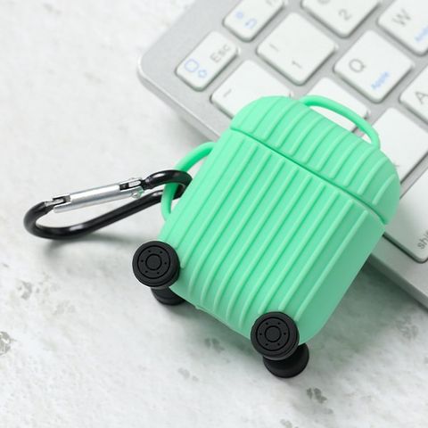 Túi đựng Airpods 1 & 2 Nhựa dẻo Luggage Silicone JM