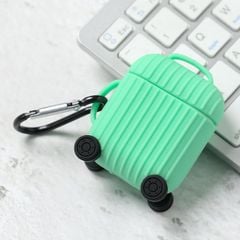  Túi đựng Airpods 1 & 2 Nhựa dẻo Luggage Silicone JM 