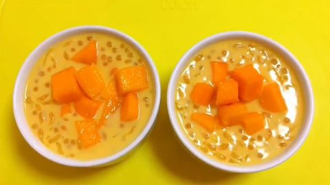 Cách nấu chè xoài Hong Kong - Mango sago ngọt ngào thơm ngon dễ làm