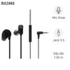 Tai nghe nhét tai dual driver EP Mozard S80 Đen