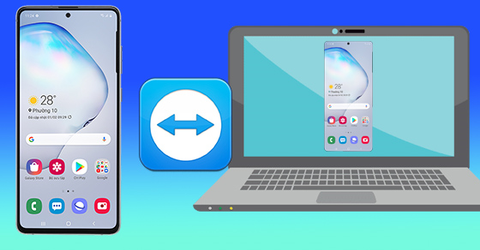Cách điều khiển điện thoại Samsung từ xa bằng TeamViewer QuickSupport