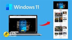  Cách chụp màn hình dài trên máy tính Windows 11, giúp bạn gom được nhiều thông tin hơn trong một tấm hình 