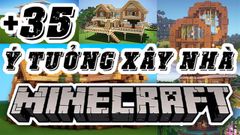  35 ý tưởng xây nhà đẹp, biệt thự hiện đại trong Minecraft | Cách xây nhà Minecraft 