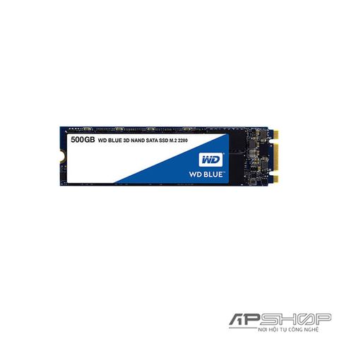 SSD Western Digital WD Blue 3D NAND M.2 Sata 500GB