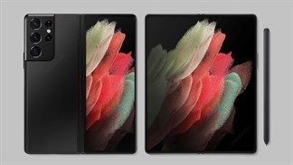 Galaxy Z Fold 3 lộ ảnh render chất lượng cao đầu tiên, mặt sau mang hơi hướng Galaxy S21 Ultra, hỗ trợ cả bút S Pen