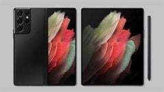  Galaxy Z Fold 3 lộ ảnh render chất lượng cao đầu tiên, mặt sau mang hơi hướng Galaxy S21 Ultra, hỗ trợ cả bút S Pen 